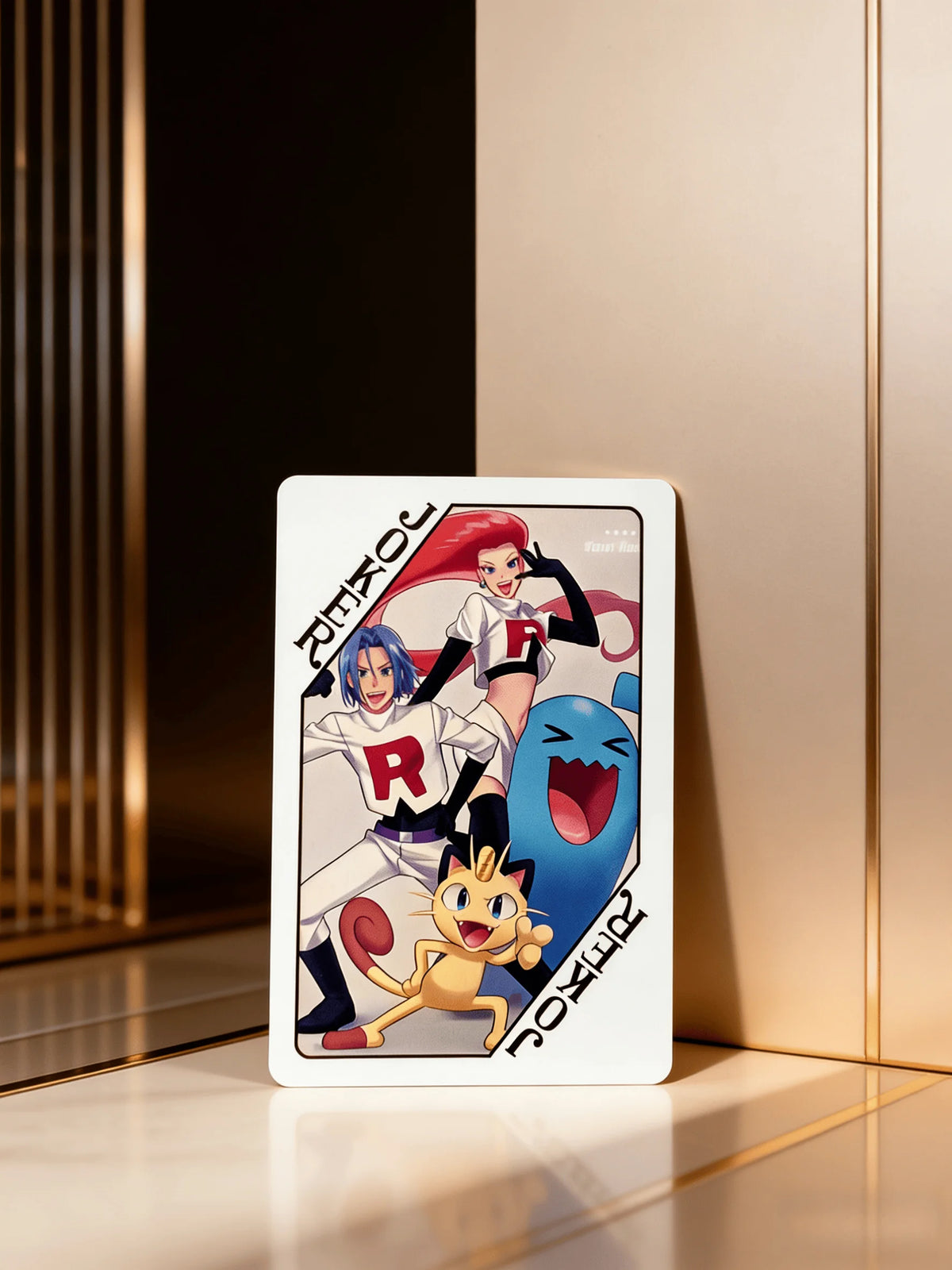 Carte da gioco Pokémon POKER di Otaku Family Shop Online, set di carte colorate con personaggi Pokémon.
