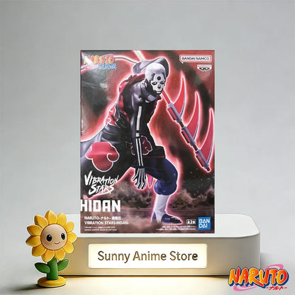 Figura d'azione dell'organizzazione Akatsuki di Naruto, marchio Banpresto, dettagliata e perfetta per collezionisti di anime.