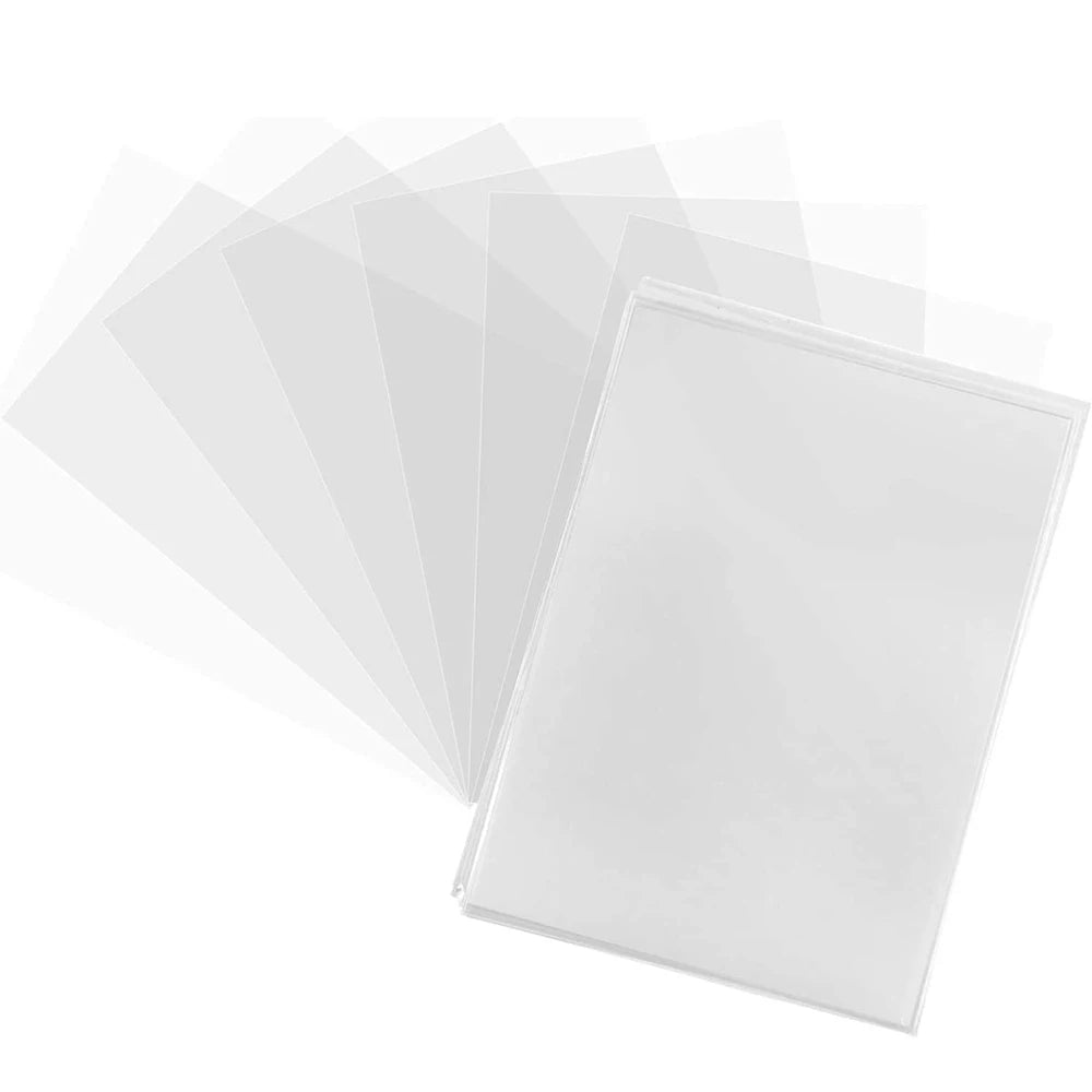 Custodie trasparenti per carte da gioco Pokémon, set da 100-500 pezzi, protezione e conservazione per carte da gioco e collezioni.