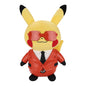 Peluches Pokémon Gengar, Mimikyu, Pikachu e Charizard, gadget morbidi e colorati, ideali per collezionisti e appassionati.