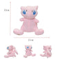 Peluche Mew Pokémon morbido e carino, bambola gonfiabile Kawaii, giocattolo morbido anime, regalo di compleanno per bambini