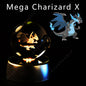 Lampada da notte con sfera di cristallo 3D di Pikachu, Gengar e Mewtwo, gadget luminosa di Otaku Family Shop Online