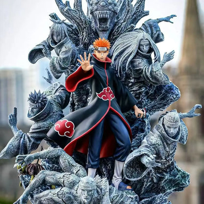 Figura d'azione Pain (Six Paths of Pain) di Naruto, altezza 25cm, dettagliata e realistica, di Otaku Family Store Online.