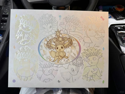 Carte Pokémon EX Eevee Terastal Festival, set regalo speciale con carte PTCG, immagini di carte da gioco in stile cinese.