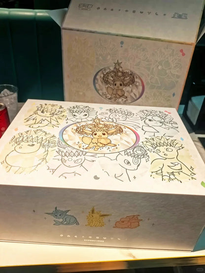 Carte Pokémon EX Eevee Terastal Festival, confezione regalo con carte PTCG in cinese semplificato, brand Otaku Family Shop.