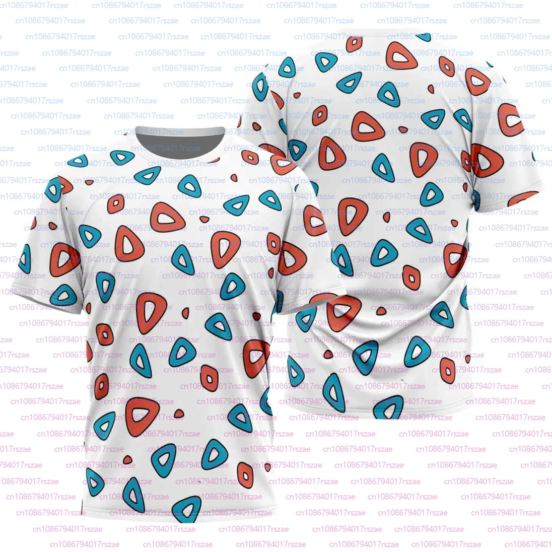 T-shirt Pokémon Pikachu e Snorlax, gadget anime giapponese, con design colorato di Pikachu e Snorlax su cotone morbido