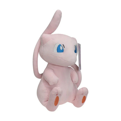 Peluche Mew Pokémon Kawaii, morbido giocattolo plush di Mew con design cartoon, perfetto come regalo per bambini.