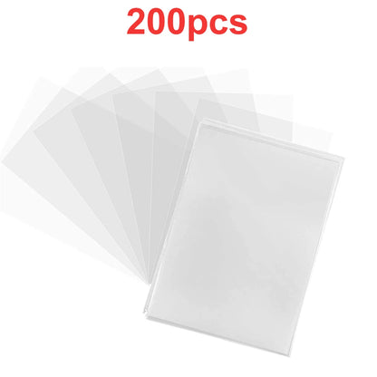Custodie rigide e morbide per carte da gioco, 100-600 pezzi, trasparenti e protettive per carte di gioco e collezioni.