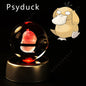 Lampada notturna 3D con Pikachu, Gengar e Mewtwo, gadget a sfera di cristallo Pokémon, marca Otaku Family Shop Online