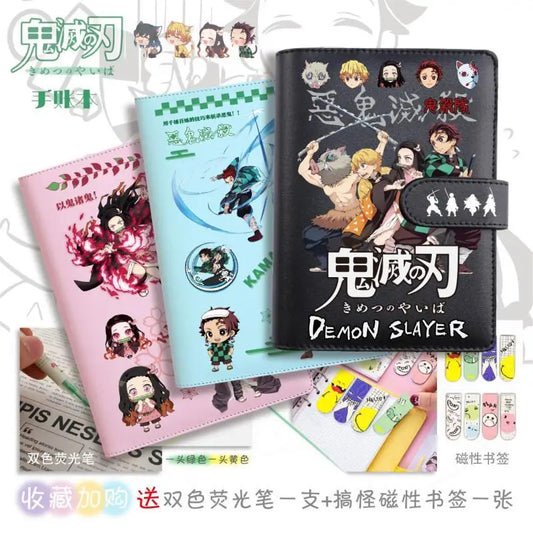 Taccuino Demon Slayer Kamado Tanjirou per ragazza o ragazzo, quaderno anime carino per scuola e scrittura quotidiana.