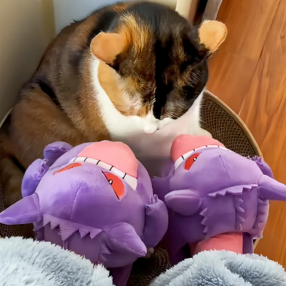Pantofole Gengar divertenti della linea gadget Otaku Family Shop Online, comode slippers con design Gengar di Pokémon.