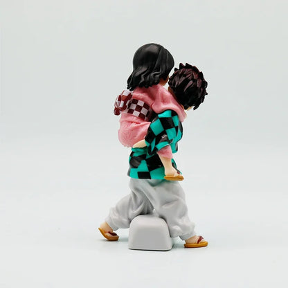 Action figure Jiro Demon Slayer Blade in stile disegno Bandai Yipin, dettaglio di figura da collezione Otaku Family Shop Online