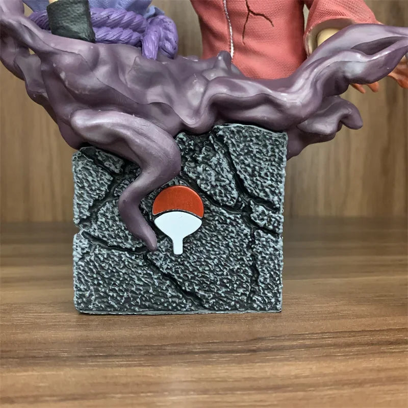 Figura d'azione Fratelli Uchiha Sasuke e Itachi, 17cm, dalla serie Naruto, brand Otaku Family Store Online, dettagli ricchi e realistici