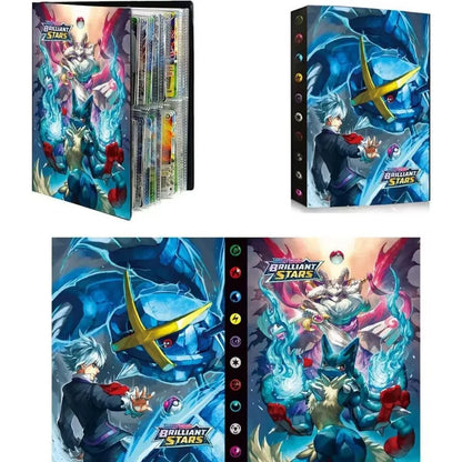 Album per carte Pokémon Otaku Family con 240 tasche, con Charizard VMAX GX EX, porta carte collezione per bambini e collezionisti