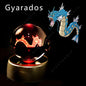 Lampada da notte Pokémon Crystal Ball con Pikachu, Gengar e Mewtwo, gadget 3D di Otaku Family Shop Online