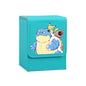 Scatola di carte collezionali Pokémon con personaggi come Bulbasaur, Blastoise, Gengar, Venusaur e Dragonite, illustrata in stile anime.