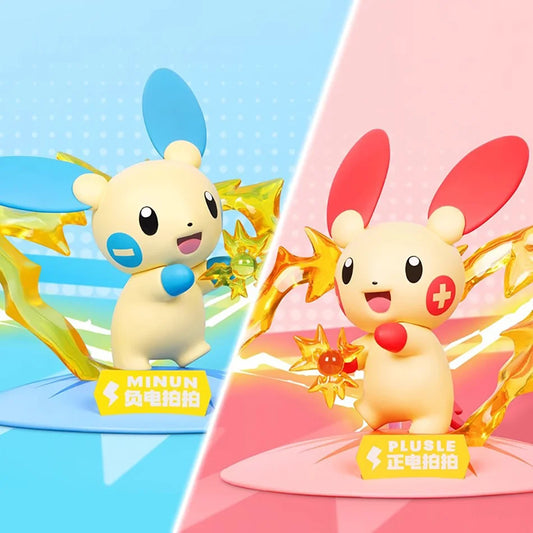Figura Pokémon Pikachu in scatola a sorpresa, gadget anime Otaku Family, decorazione da scrivania e regalo per bambini