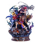 Figura di azione One Piece Luffy e Trafalgar Law "3 Captain" in PVC, 20 cm, dettagliata e vivace.