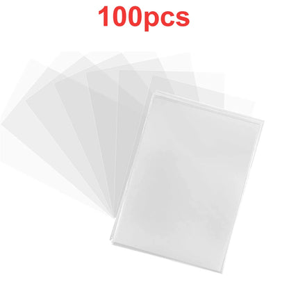 Custodie trasparenti per carte da gioco Otaku Family, set da 100-500 tasche protettive per carte Pokémon e giochi da tavolo
