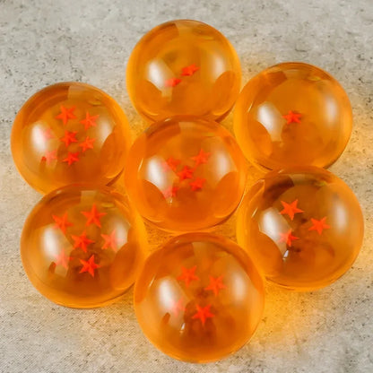 Dragon Ball Z Crystal Ball cosplay in resina con stelle da 1 a 7, decorazione da tavolo e giocattolo per bambini, Otaku Family Store