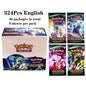 Lotto di 36 bustine di carte Pokémon TCG in inglese, confezione display da 324 carte, brand Otaku Family Store Online