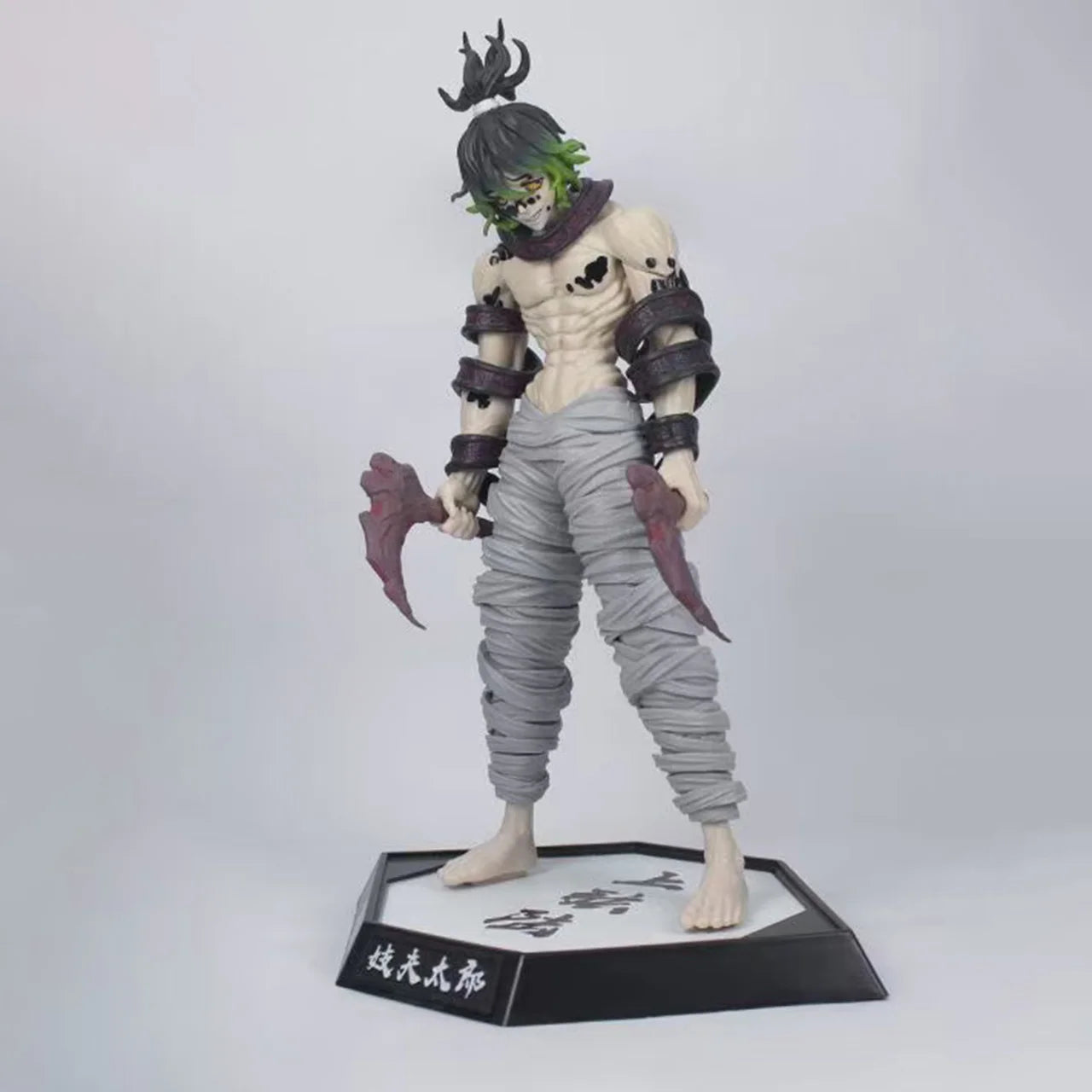 Figura anime Demon Slayer Kimetsu no Yaiba, Giyuutarou, Daki, Kokushibo, Yoriichi, Douma e Inosuke, personaggi in pose dinamica