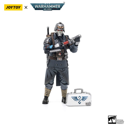 Figura d'azione Warhammer 40K Astra Militarum Death Korps di Krieg, set di 6 modelli in scala 1/18, brand Otaku Family Store.
