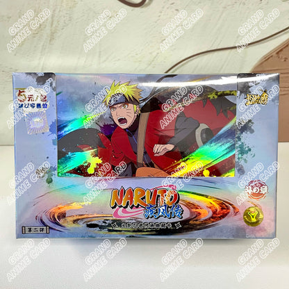 Scatola di carte Naruto KAYOU della collezione Booster Box T2W9 / T4W8, con carte da collezione ufficiali Otaku Family Store.