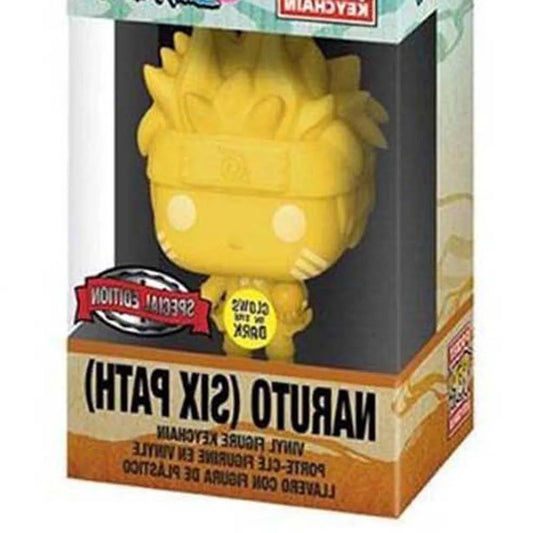Portachiavi Naruto con personaggi Kakashi, Kurama e Sasuke, gadget anime Otaku Family Store, dettagli colorati e iconici