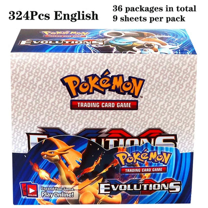 Scatola booster Misti Pokemon Carte collezionabili Otaku Family Store con 36 buste da 9 carte ciascuna, edizione inglese