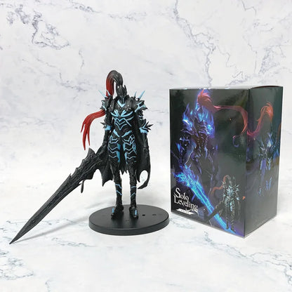 Figura d'azione Sung Jinwoo COLLECTION Solo Leveling, versione anime, in PVC alta 18cm, dettagliata e colorata.