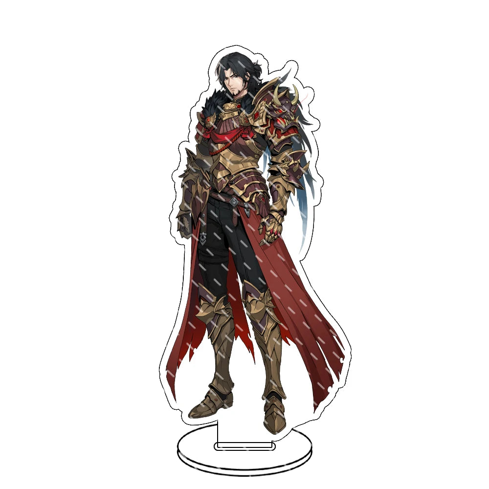 Supporto acrilico Solo Leveling Sung Jin-Woo gadget Otaku Family Store Online, decorativo e dettagliato con immagine del personaggio.