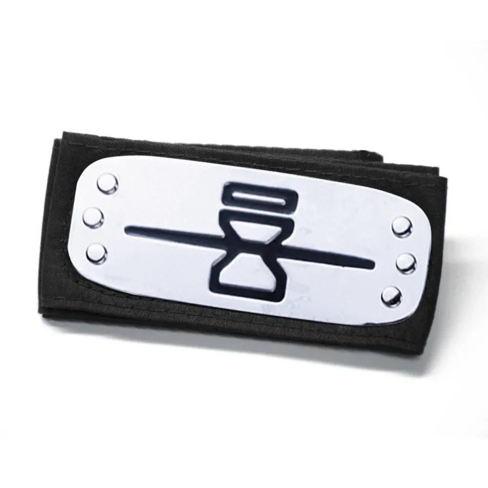 Coprico Naruto cosplay Otaku Family Store, fascia frontale ninja Hitai-ate per costumi cosplay anime Naruto.