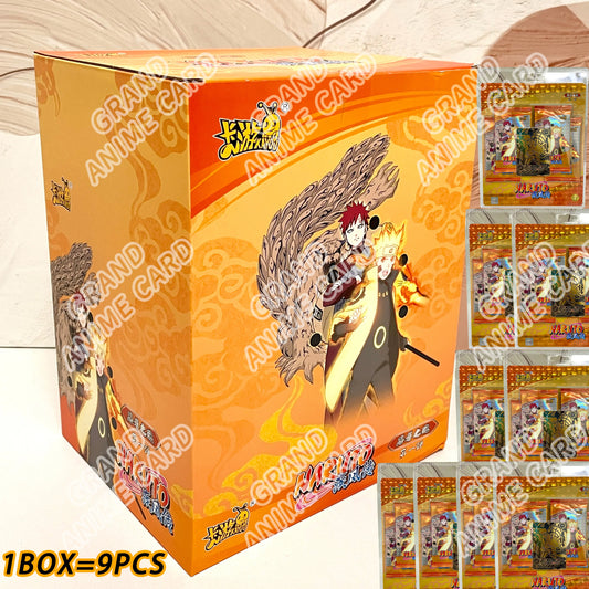 Scatola di carte da collezione Naruto KAYOU Booster Box T2W9 e T4W8, con carte ufficiali di Otaku Family Store Online