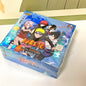 Carte da gioco Naruto TCG Chapter of the Ninja di Otaku Family Store con carte rare aperte, in scatola W8T4 W9T2.