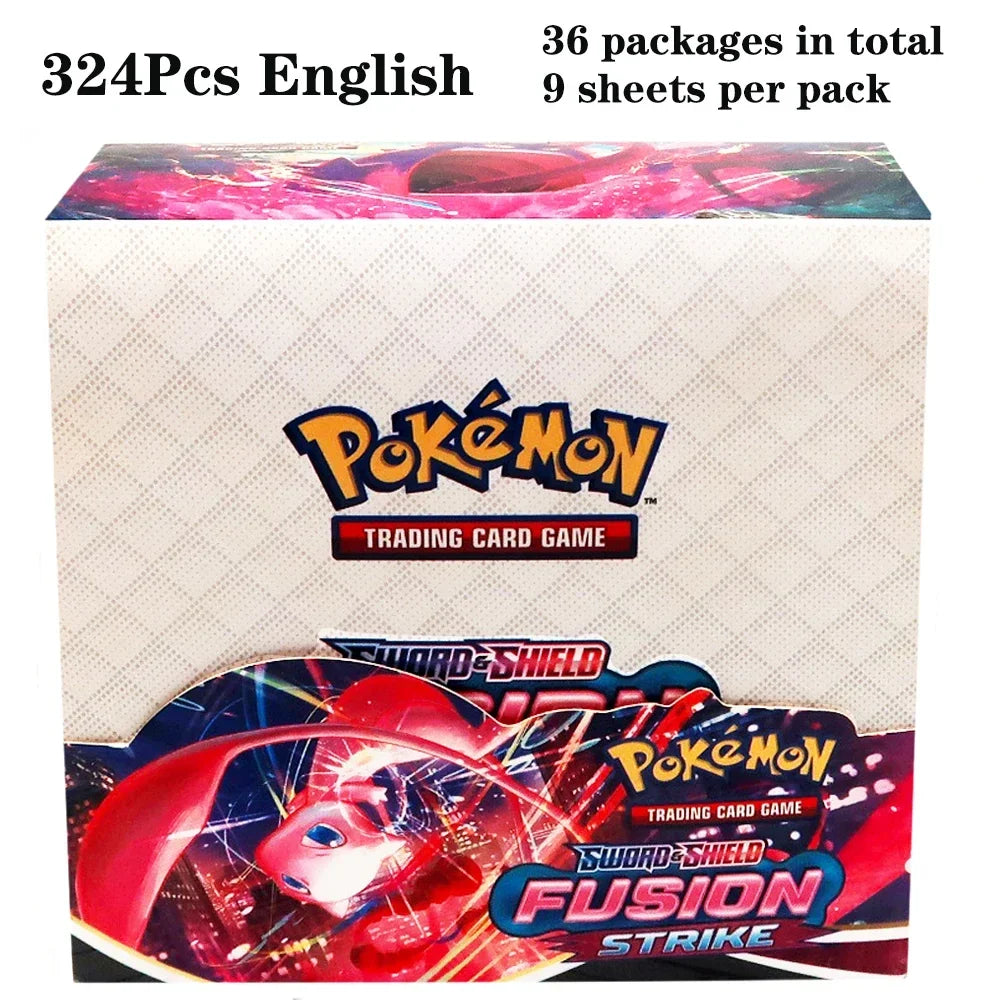 Scatola booster Misti Pokémon Carte Collezionabili Otaku Family, 36 buste da 9 carte, edizione inglese, carte da collezione.