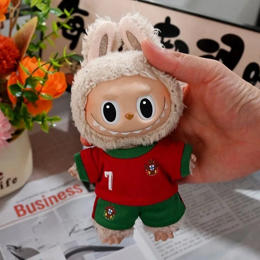 Accessori labubu da 17cm per vestiario, compatibili con V1, V2 e V3, brand Otaku Family Store, in stile designer.