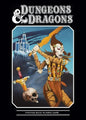 Poster D&D Retro Canvas Art di Otaku Family Store Online, stampa d'autore con illustrazione avventurosa e stile retrò.