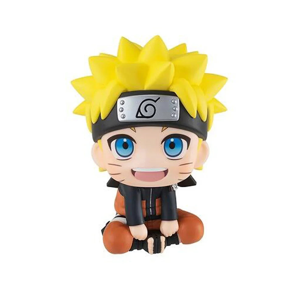 Gadget Naruto Chibi Collection, figurine dei ninja in stile carino, con dettagli colorati e espressioni divertenti.