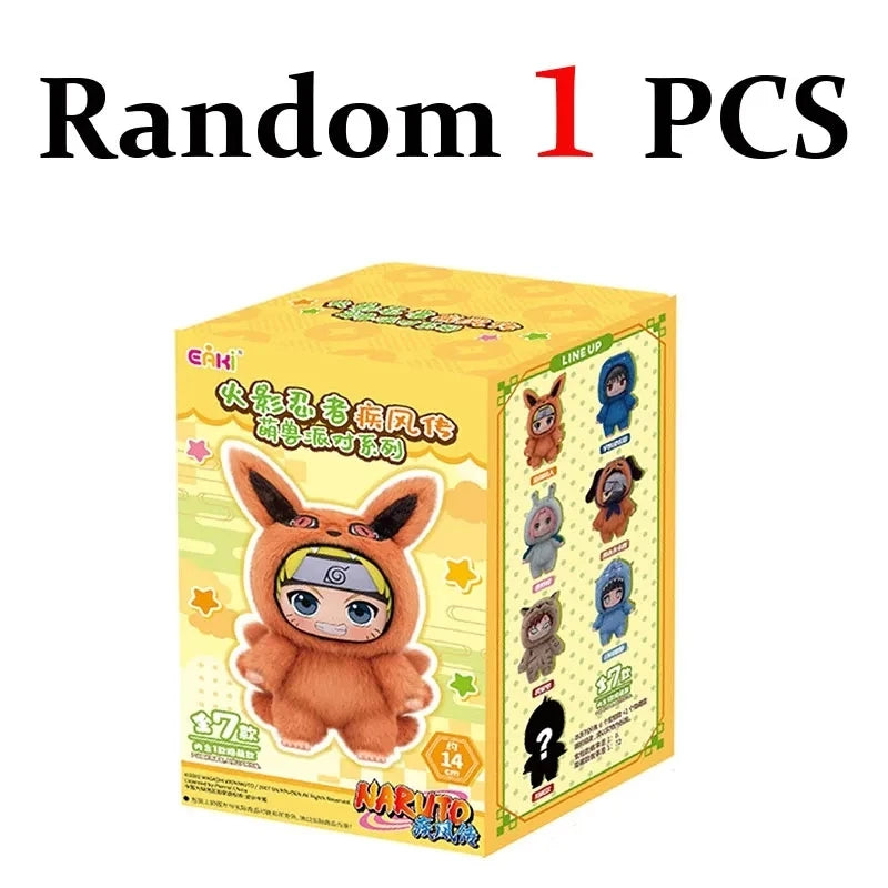 Gadget Naruto Blind Box Eaki di Otaku Family Store, figura sorpresa di Shippuden con personaggi dettagliati e colorati.