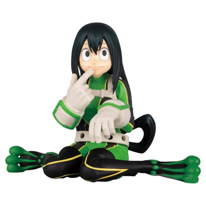 Figura d'azione My Hero Academia con Midoriya Izuku, Todoroki Shouto e Bakugou Katsuki, dettagli vivaci e pose dinamiche