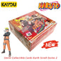 Scatola di carte Naruto KAYOU della collezione Booster Box, versione globale, con illustrazioni di personaggi Naruto.