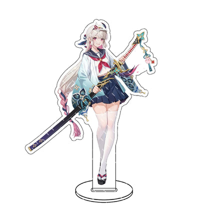 Supporto acrilico Solo Leveling Sung Jin-Woo gadget, decorativo e dettagliato, ideale per fan di manga e anime Otaku Family Store.