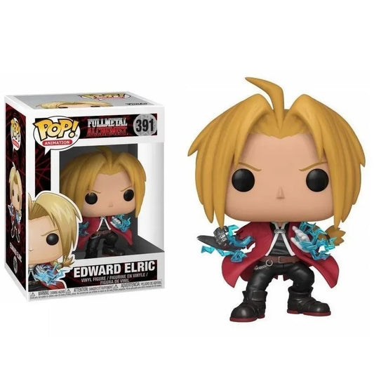 Figurine Funko POP di Edward Elric e Alphonse Elric, personaggi di Fullmetal Alchemist, in stile collezionismo Otaku.