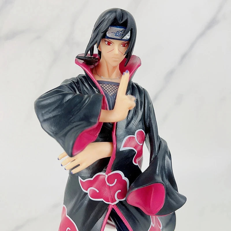 Statua da collezione di Itachi Uchiha GK, figura di azione del genio dell'Akatsuki, dettagliata e artigianale.