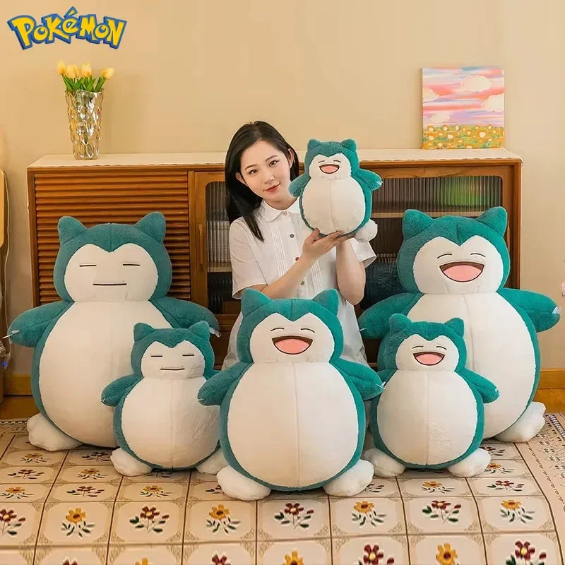 Peluche Snorlax grande di Pokémon, 30/45/60 cm, morbido e carino, marca Otaku Family Store Online, perfetto come regalo.