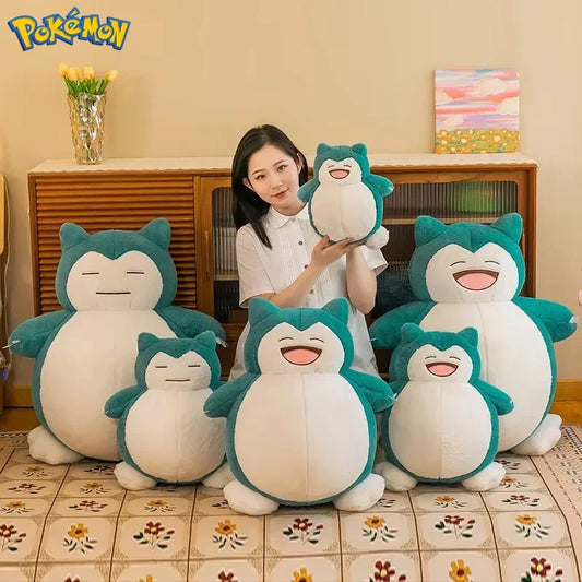 Peluche Snorlax grande di Pokémon, 30/45/60 cm, morbido e carino, marca Otaku Family Store Online, perfetto come regalo.