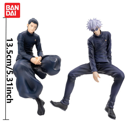 Figura d'azione Satoru Gojo di Jujutsu Kaisen, figura in PVC di 13,5 cm, con dettagli realistici, perfetta come action figure anime.