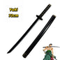 Costume cosplay One Piece con spade di 72 cm, accessorio da Otaku Family Store Online, con dettagli realistici e design autentico.