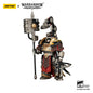 Figura d'azione Warhammer 40K Iron Warriors Warsmith con martello Graviton Crusher, dettagliata e realistica, prodotta da Otaku Family Store.